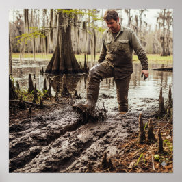 Schlamm durch den Schlamm Poster
