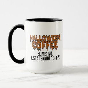 Schlamm-Halloween-Tasse Gruseliger Kaffeetassen- Tasse