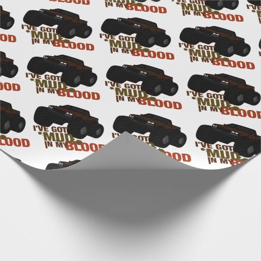 Schlamm in meinem Blut Geschenkpapier (Ecke)