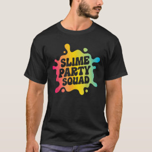 Schlamm Party Squad Lustige Kinder Jungen Mädchen T-Shirt