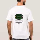 Schlammiger Freund 2007 T-Shirt (Rückseite)