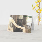 Schlammiger Kapalua - Gruß-Karte Karte (Gelbe Blume)