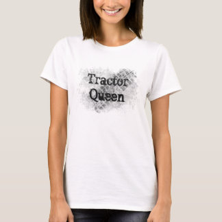 Schlammiger Traktor-Reifen-Schritt, T-Shirt