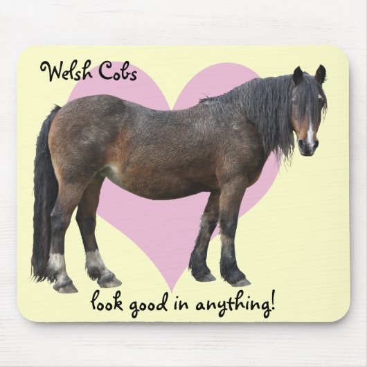 Schlammiges Waliser-Pfeiler mousemat Mousepad (Vorne)