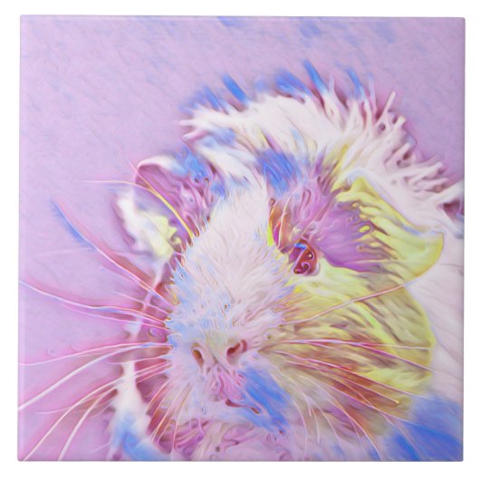 Schlammmischschwein — Guinea 4 Fliese (Vorderseite)