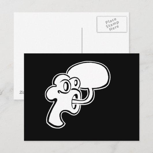 Schlammpfosten Postkarte (Vorne/Hinten)