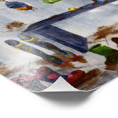 Schlammraumdruck Fotodruck (Ecke)
