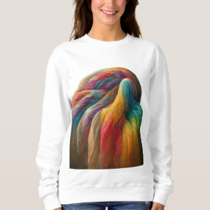 Schlammrutschen Regenbogen Dash einzigartigen T - Sweatshirt