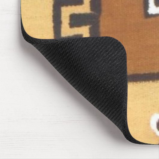 Schlammstoff-Mausunterlage der Treppe afrikanische Mousepad (Ecke)
