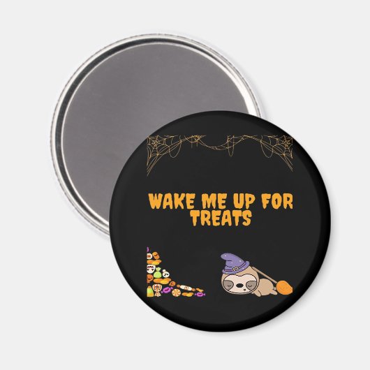 Schlampe bereit für Halloween-Leckereien! Classic Magnet (Vorderseite/Rückseite)