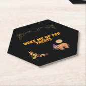 Schlampe bereit für Halloween-Leckereien! Classic  Untersetzer (angewinkelt)