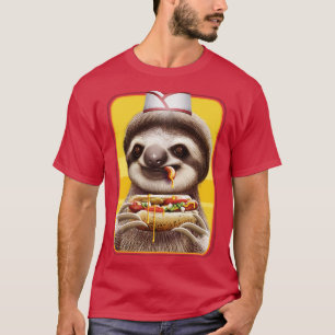 Schlampe, die Hotdogs verkauft T-Shirt