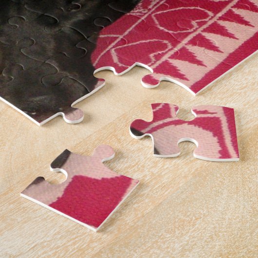 Schlampe-Hundepuzzle Puzzle (Seite)