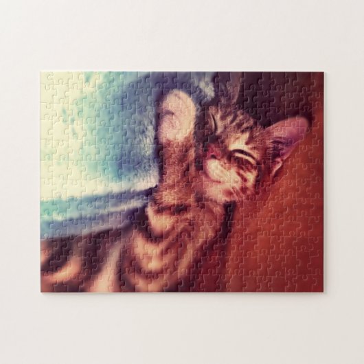 Schlampe Kitten Puzzle (Horizontal)