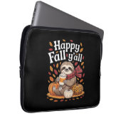 Schlampe mit Kürbisgewürz fröhlicher Herbst Laptopschutzhülle (Vorne Rechts)