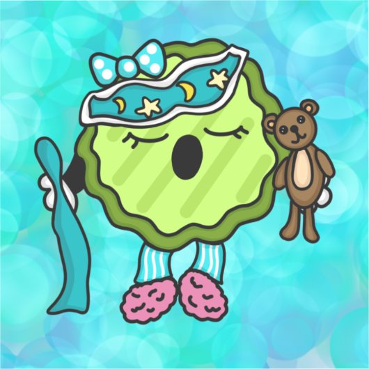 Schlampe | Nachtschwärmer Aufkleber (Vorderseite)