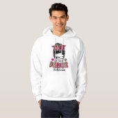 Schlampiger-Bun-Ein-Liebster-Dialyse-Techniker-Val Hoodie (Vorne ganz)