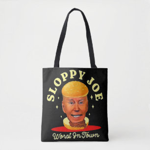 Schlampiger Joe Biden Anti Präsident Tasche