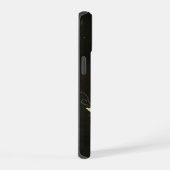 Schlampiger Weihnachtsmann iPhone 15 Hülle (Rechte Seite)