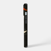 Schlampiger Weihnachtsmann iPhone 15 Hülle (Linke Seite)