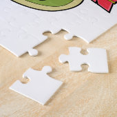 Schlange als Archer mit Bow & Arrow Puzzle (Seite)