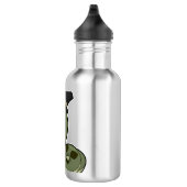 Schlange als Gentleman & Hat Edelstahlflasche (Rechts)