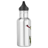 Schlange als Gentleman & Hat Edelstahlflasche (Links)