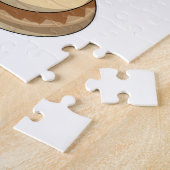 Schlange als Koch mit Koch Hut Puzzle (Seite)