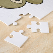 Schlange als König mit Krone Puzzle (Seite)