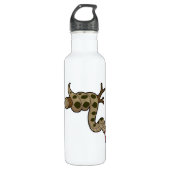 Schlange an Zweigstelle Edelstahlflasche (Vorderseite)