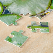 Schlange auf den Lily Pads Puzzle (Seite)
