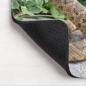 Schlange auf einem Felsen Mousepad (Ecke)