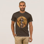 Schlange auf einer Klinge T-Shirt (Vorne ganz)