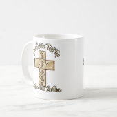 Schlange auf Kreuz Kaffeetasse (Vorderseite Links)
