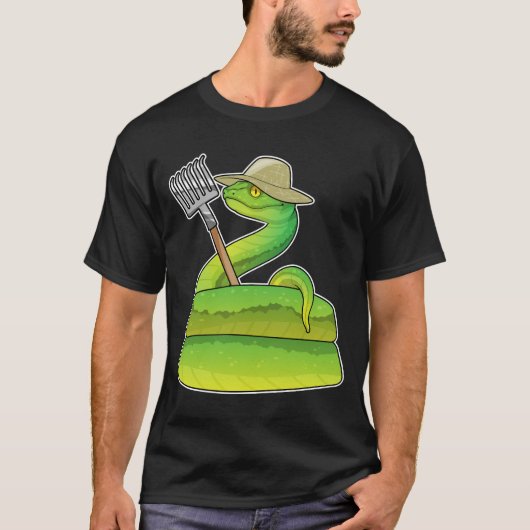 Schlange Bauer Rake T-Shirt (Vorderseite)