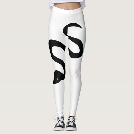 Schlange beängstigend leggings (Vorderseite)
