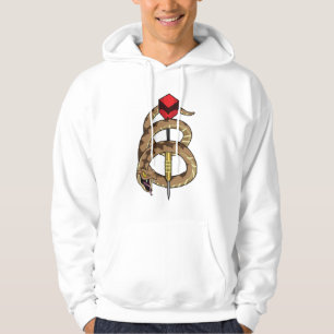 Schlange bei Darts mit Dart Hoodie