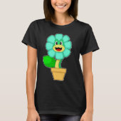 Schlange Blume T-Shirt (Vorderseite)