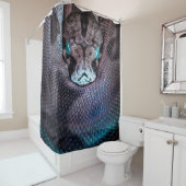 Schlange Boa Anaconda Python Reptil Snakeskin Duschvorhang (Beispiel)