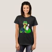 Schlange Bowling Bowling T-Shirt (Vorne ganz)