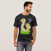 Schlange Bowling Bowling T-Shirt (Vorne ganz)