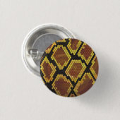 Schlange Brown und Gold Print Button (Vorne & Hinten)