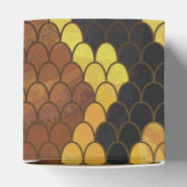Schlange Brown und Gold Print Geschenkschachtel (Oben)