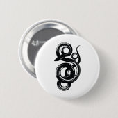 Schlange Button (Vorne & Hinten)