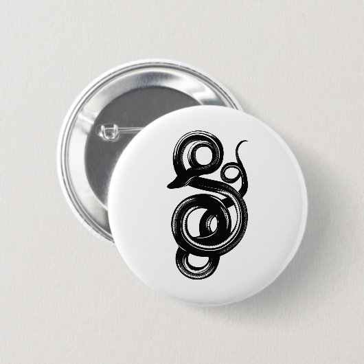 Schlange Button (Vorne & Hinten)