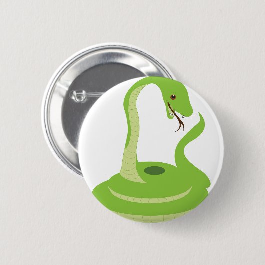 Schlange Button (Vorne & Hinten)
