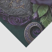 Schlange Celtic Knot Lila Wrapping Paper Seidenpapier (Detail)