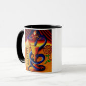 Schlange Chalice Hermaphrodite Tasse (Vorderseite Links)