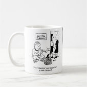 Schlange Charmer bei der Verabredet Agentur Kaffeetasse (Links)