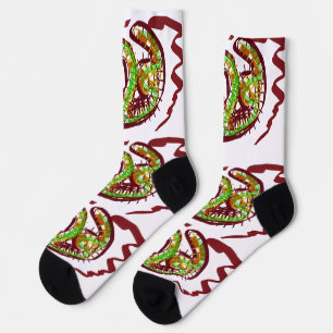 Schlange cool socken